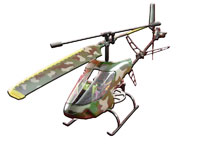  Askeri Kamuflajl Helikopter